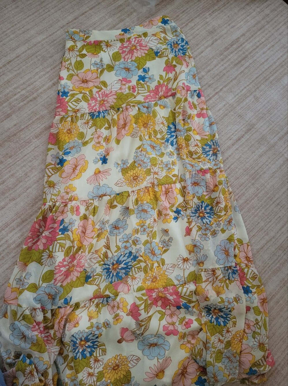 SugarLips Floral Maxi Skirt